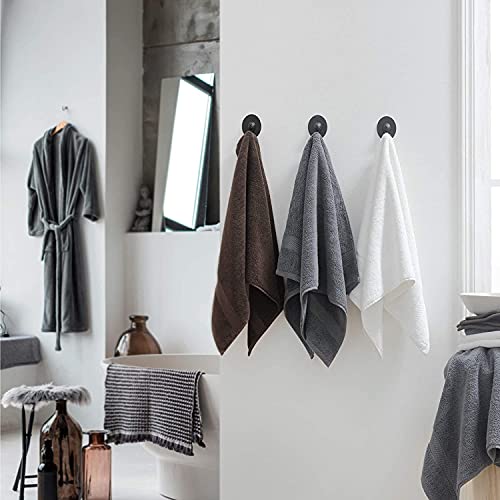 Simpli-Magic 79405 Bath Towels, 25”x50”, Gray, 6 Pack