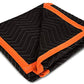 Simpli-Magic Heavy Duty Padded Moving Blankets (12 Pack),Black/Orange
