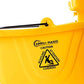 Simpli-Magic 79358 Commercial Mop Bucket with Side Press Wringer, 26 Quart, Yellow