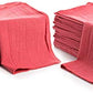 Simpli-Magic Cotton Shop Towels, Red (Size: 14"x12")