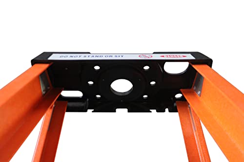 8-Foot Fiberglass Step Ladder, 250 Pound Capacity