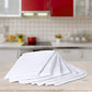 Simpli-Magic 79374 Flour Sack Kitchen Towels, Pack of 14, White