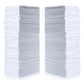 Simpli-Magic Cotton Shop Towels, White, (Size: 14" x 12" - Case of 500)