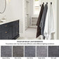 Simpli-Magic Cotton Bath Towels, Gray, (Size: 24" x 46")