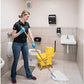 Simpli-Magic 79358 Commercial Mop Bucket with Side Press Wringer, 26 Quart, Yellow