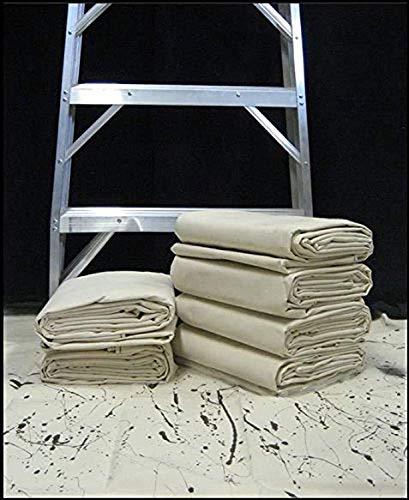 Simpli-Magic 79113 Canvas Drop Cloth (Size: 12' x 15') for All Purpose Use, Ideal for Floor Protection, Curtains, DIY Projects and Furniture