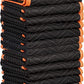 SIMPLI-MAGIC 79523 Heavy Duty Padded Moving Blankets, Black/Orange, 72” x 80”, 12 Pack