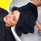 Simpli-Magic Cotton Hand Towels, Black, Not Bleach Proof (Size: 16" x 27")