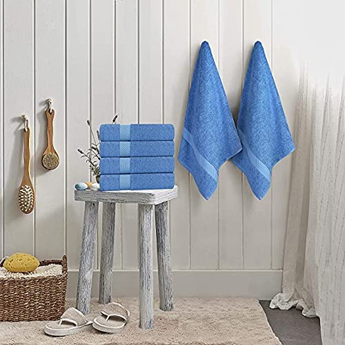 Simpli-Magic Cotton Bath Towels, 24"x46", Blue