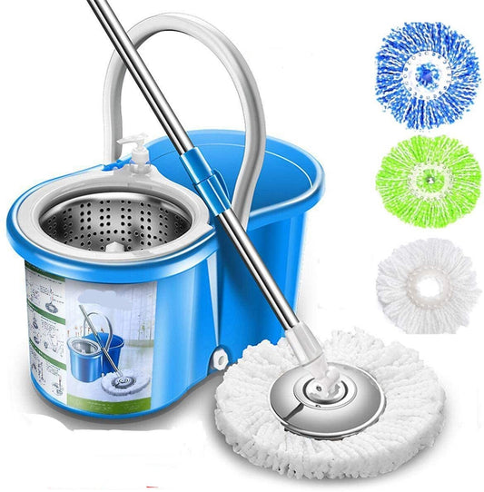 360 Spin Mop with Mop Heads Included