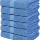 Simpli-Magic Cotton Bath Towels, 24"x46", Blue