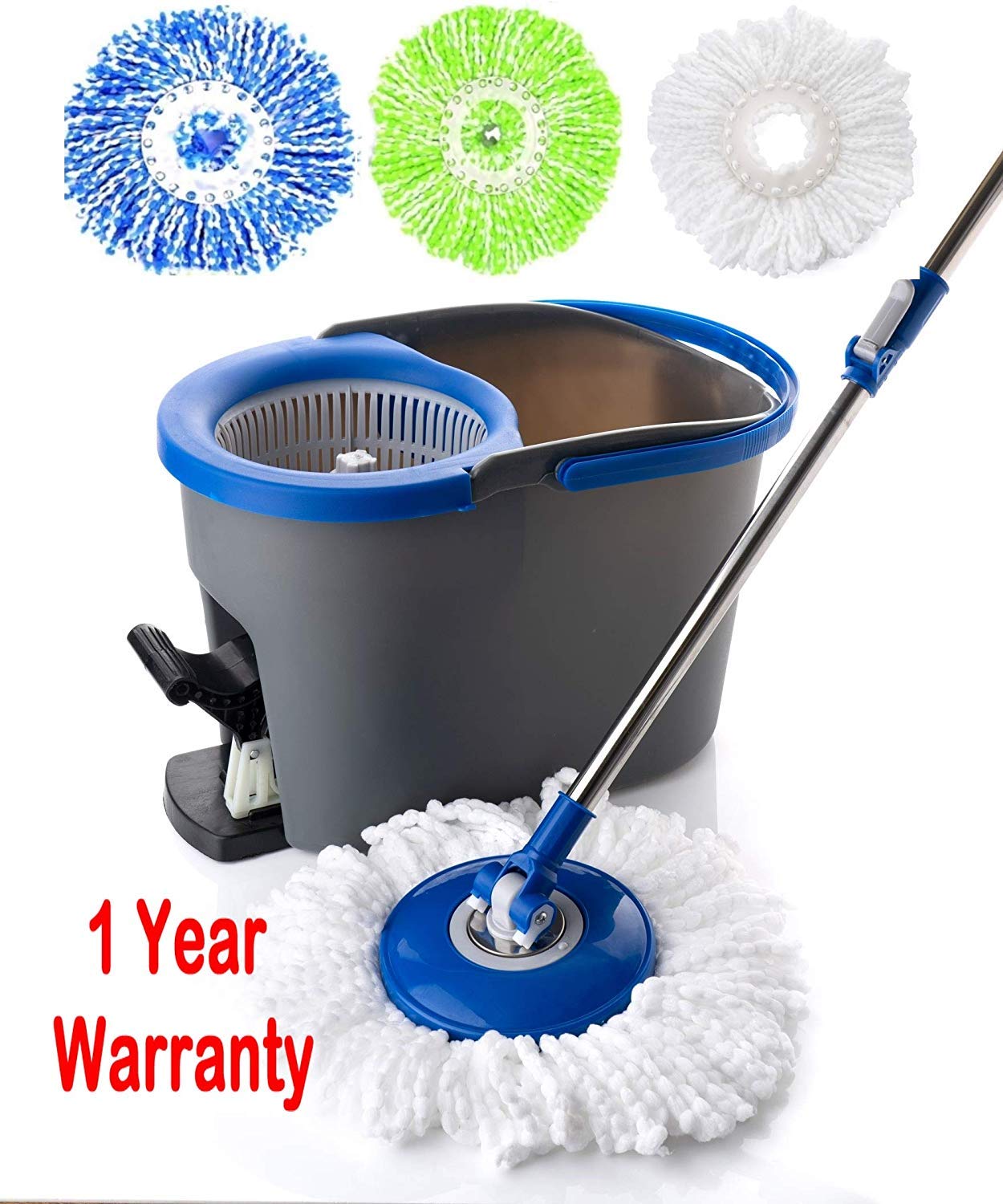 Spin Mop with Foot Pedal