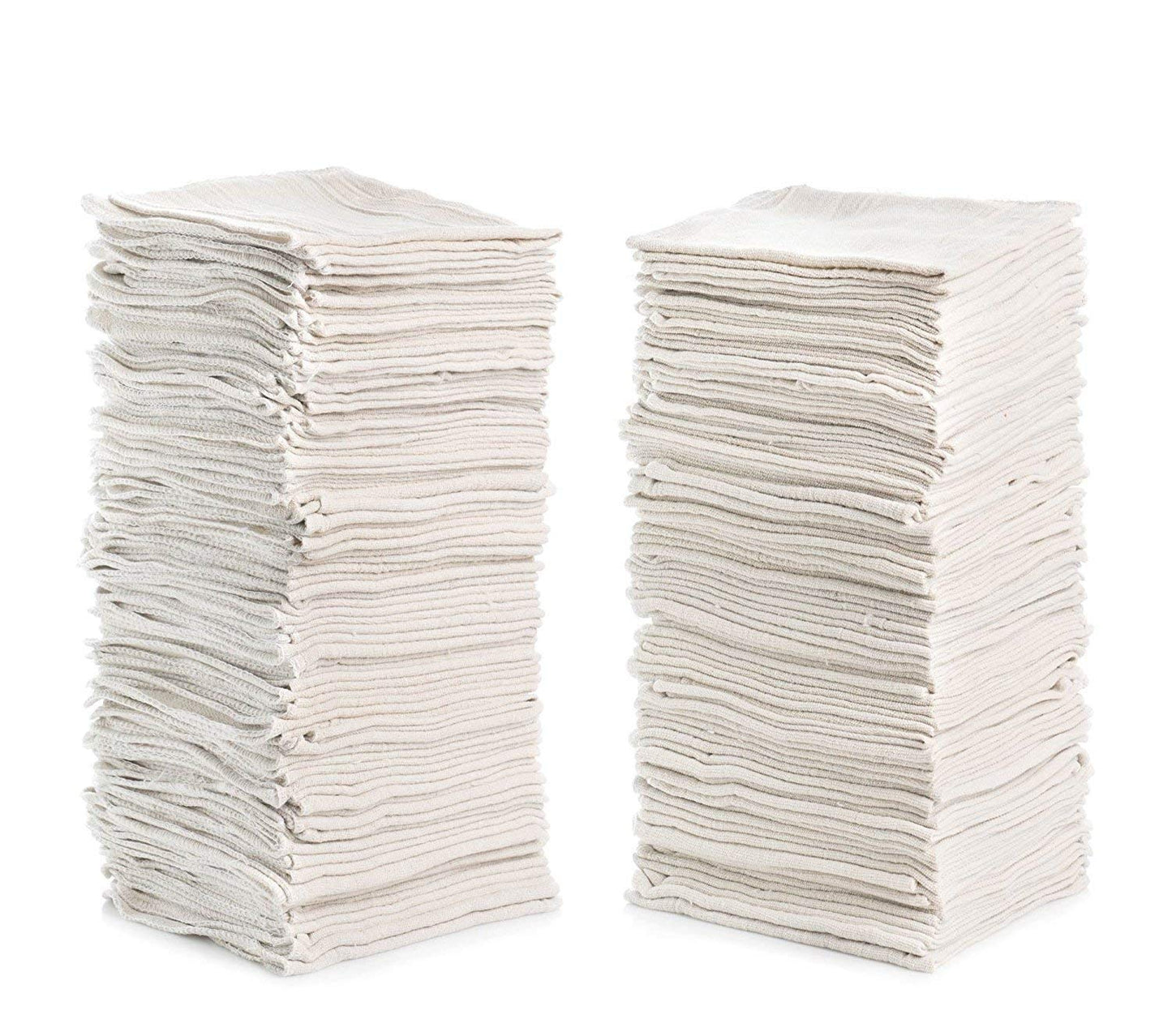 500 Pack Commercial Grade Wiping Cloths (Shop Towels)