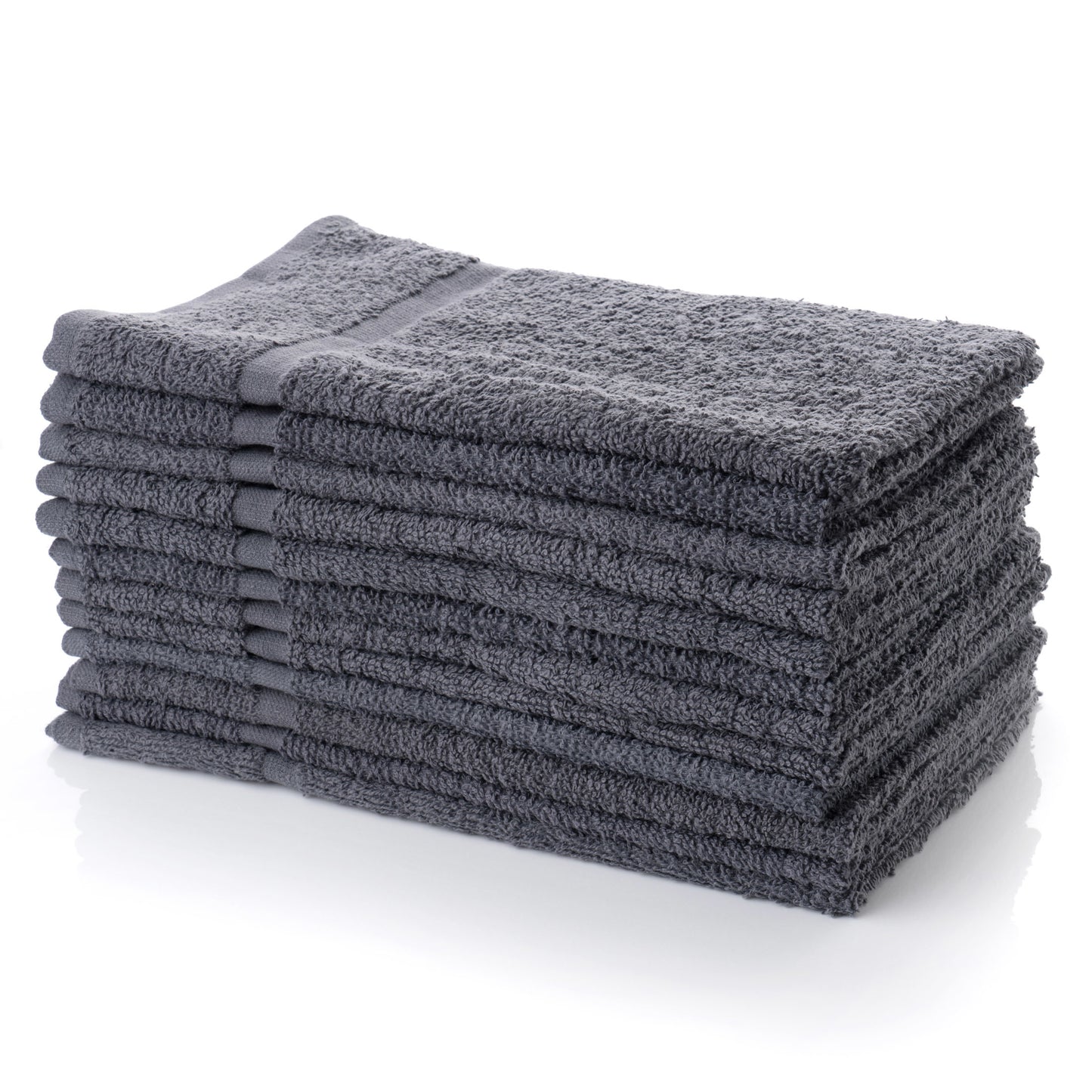 Gray Hand Towels (Pack of 12)