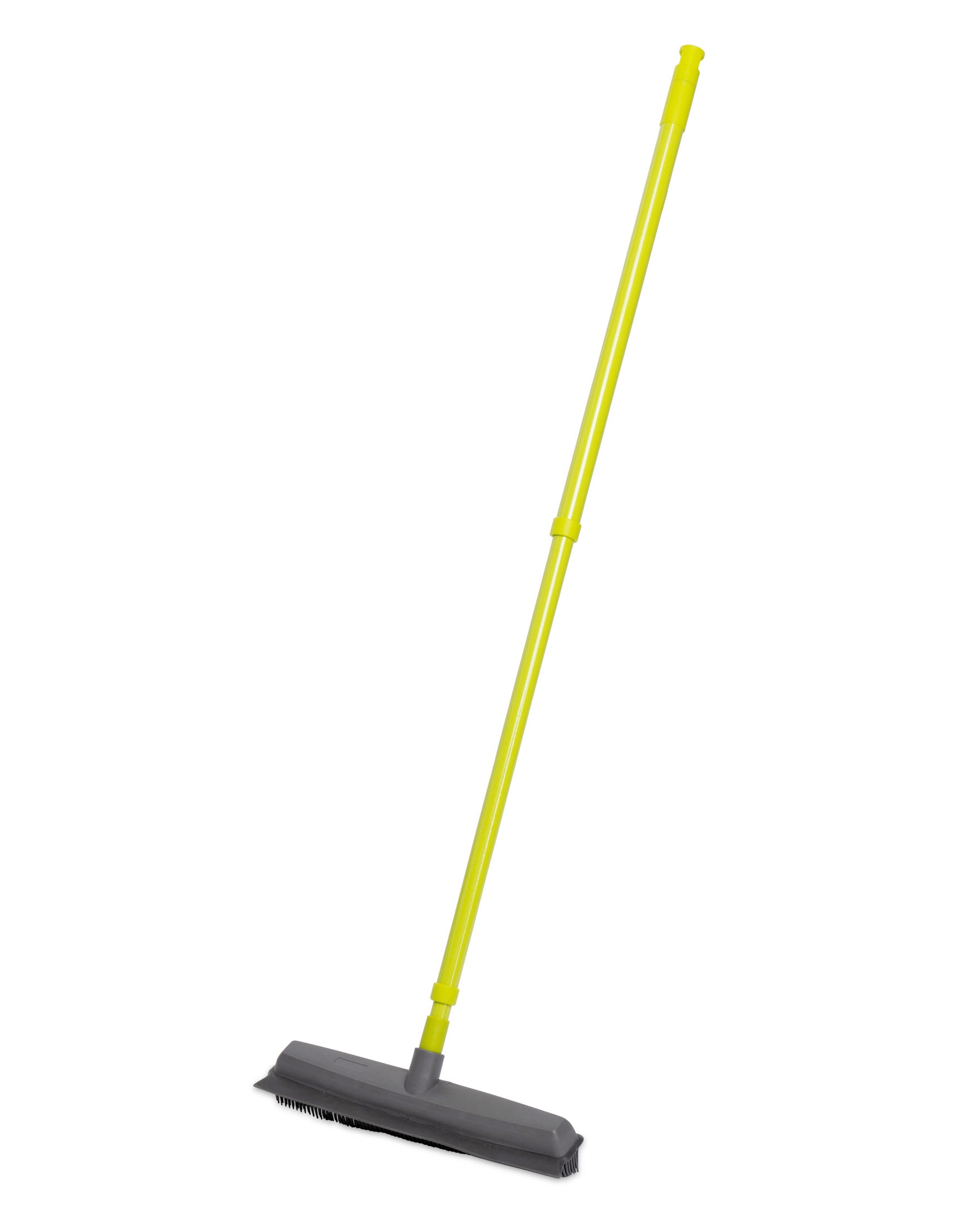 Leifheit Classic Foam Broom for Click System Handles, Width 34 cm, Useful for Allergy Suffers As Dust Is Not Whirled Up, No Dust Cloud