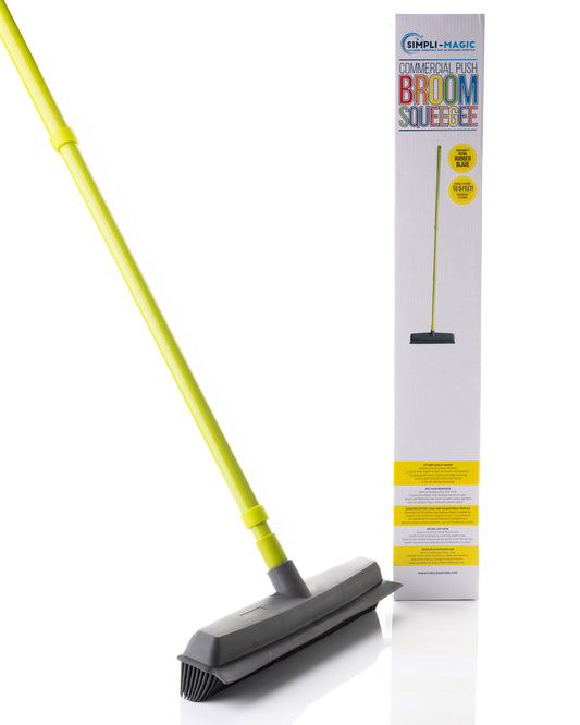 Push Broom with Squeegee (Case of 16)