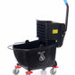 Black Mop Bucket with Wringer (26 Quart Capacity)