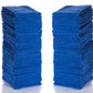 Simpli-Magic Cotton Washcloths, Blue, (Size: 12" x 12" - Case of 480)
