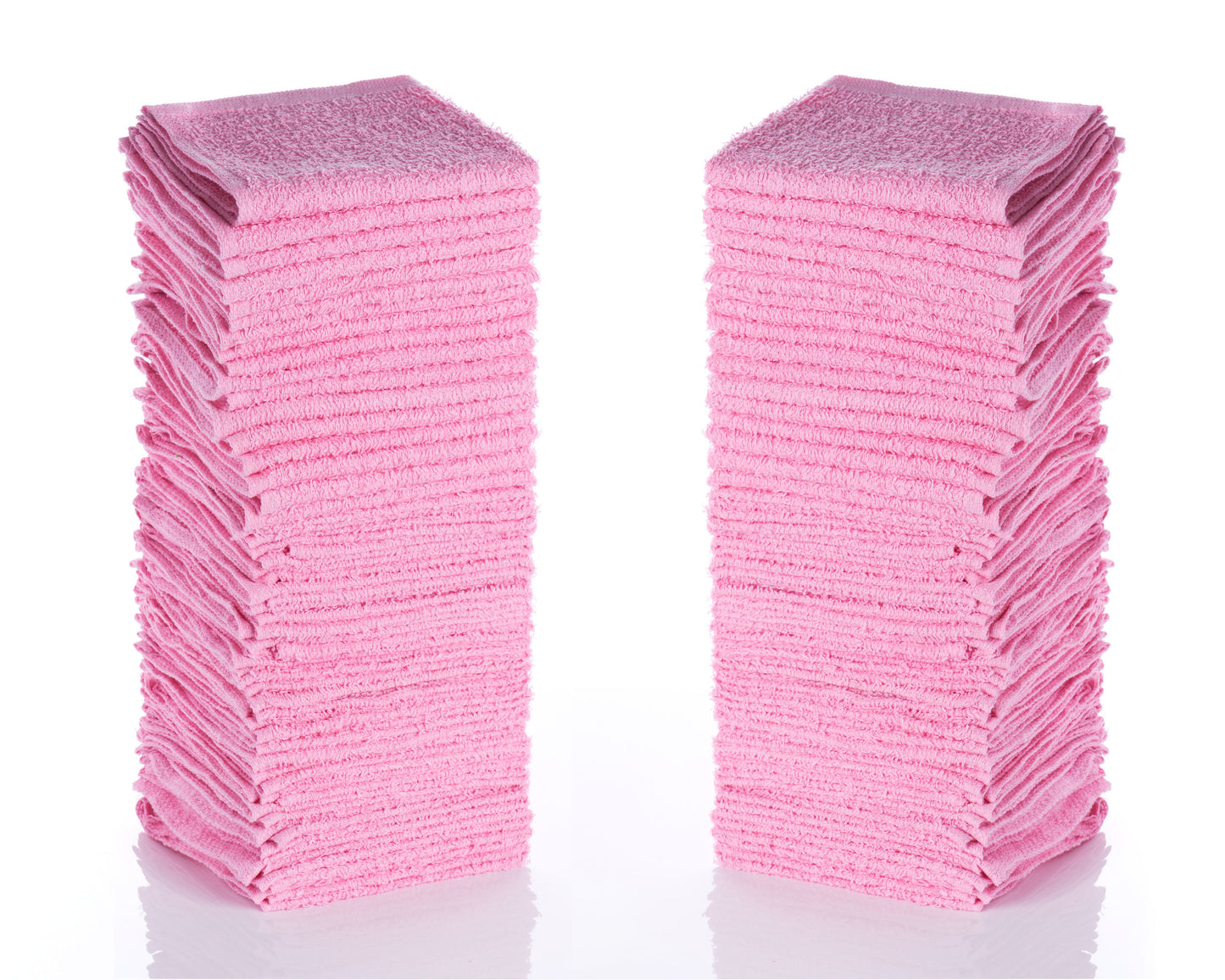 Simpli-Magic Cotton Washcloths, Pink , (Size: 12" x 12" -  Case of 480)