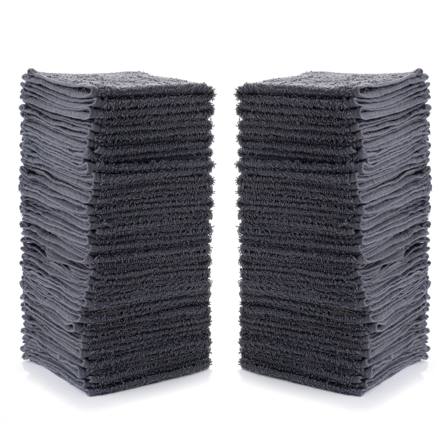 Simpli-Magic Cotton Washcloths, Gray , (Size: 12" x 12" - Case of 480)