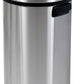 Open Top Trash Can (Silver)