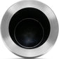 Open Top Trash Can (Silver)